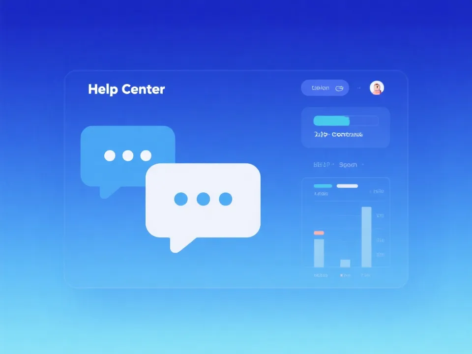 客服与支持示意图
