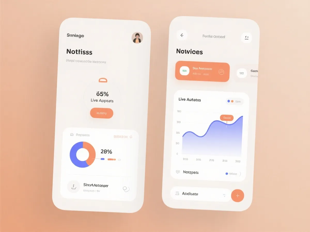 移动端直播与开奖结果查询应用示意图